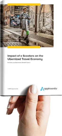 Impact of e scooters on the Ubernized travel economy
