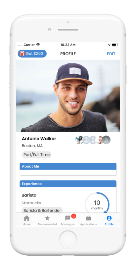 Jobget app by Appinventiv